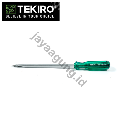 Gambar OBENG KETOK TEMBUS HIJAU TEKIRO (-) 6X100MM SD-GT0875 ke-3