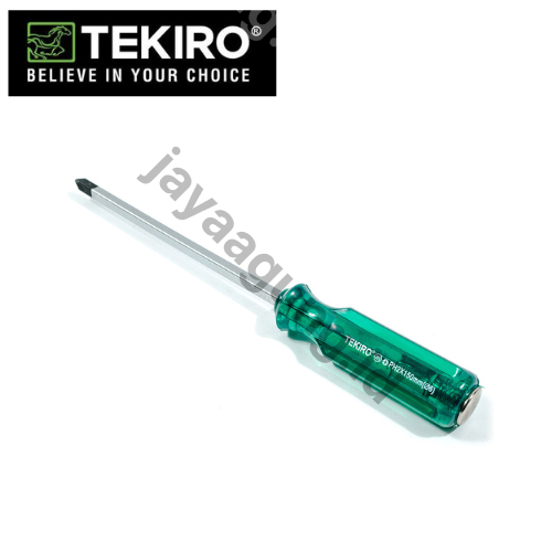 Gambar OBENG KETOK TEMBUS HIJAU TEKIRO (+) PH2X100MM SD-GT0867 ke-4