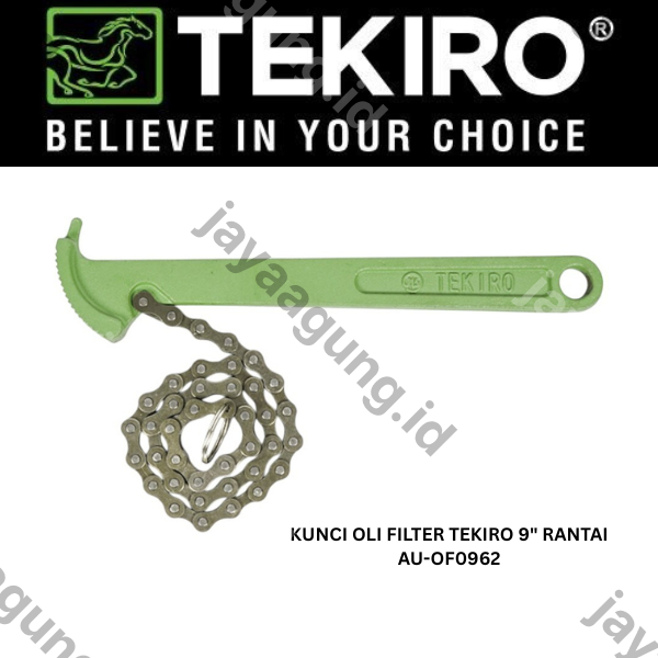 Gambar KUNCI OLI FILTER TEKIRO 9" RANTAI AU-OF0962 ke-3