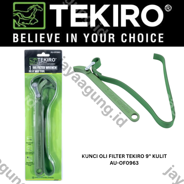 KUNCI OLI FILTER TEKIRO 9" KULIT AU-OF0963
