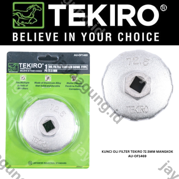 KUNCI OLI FILTER TEKIRO 72.5MM MANGKOK AU-OF1469