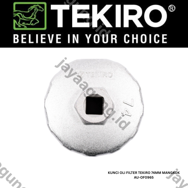 Gambar KUNCI OLI FILTER TEKIRO 74MM MANGKOK AU-OF0965 ke-2