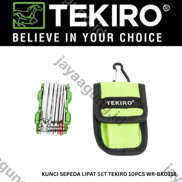 Gambar KUNCI SEPEDA LIPAT SET TEKIRO 10PCS WR-BK0318 ke-2