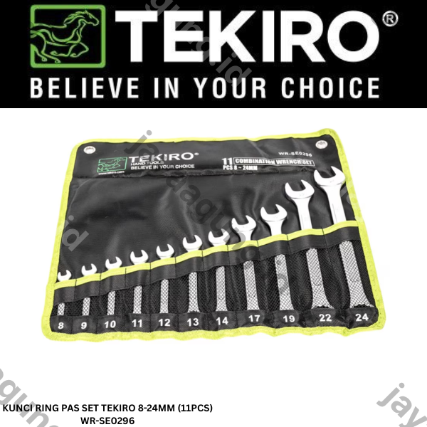 Gambar KUNCI RING PAS SET TEKIRO 8-24MM (11PCS) WR-SE0296 ke-2