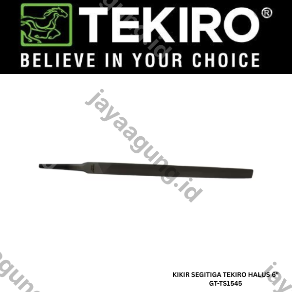 Gambar KIKIR SEGITIGA TEKIRO HALUS 6" GT-TS1545 ke-3