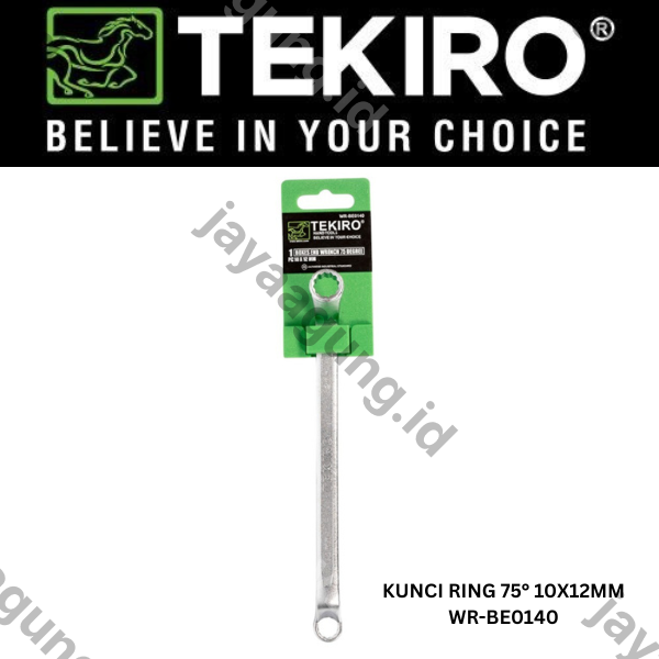 KUNCI RING 75° TEKIRO 10X12MM WR-BE0140