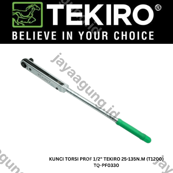 Gambar KUNCI TORSI PROF 1/2" TEKIRO 25-135N.M (T1200) TQ-PF0330 ke-2