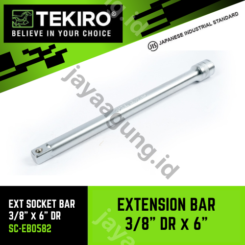 EXT SOCK TEKIRO 3/8"X6" SC-EB0582