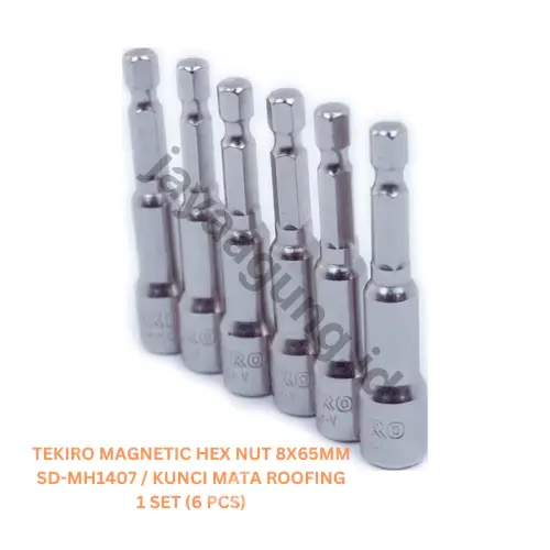 Gambar MAGNETIC HEX NUT TEKIRO 8X65MM SD-MH1407 ke-2