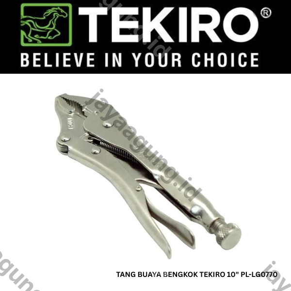 Gambar TANG BUAYA BENGKOK TEKIRO 10" PL-LG0770 ke-2