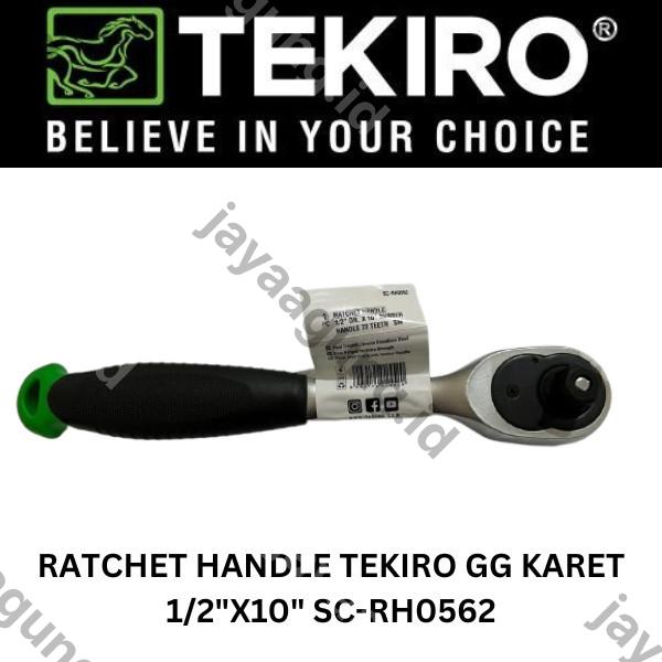 Gambar RATCHET HANDLE TEKIRO GG KARET 1/2"X10" SC-RH0562 ke-3