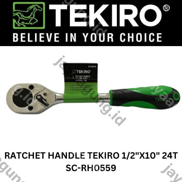 RATCHET HANDLE TEKIRO 1/2"X10" 24T SC-RH0559