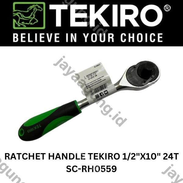 Gambar RATCHET HANDLE TEKIRO 1/2"X10" 24T SC-RH0559 ke-2