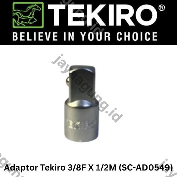 ADAPTOR TEKIRO 3/8F X 1/2M SC-AD0549