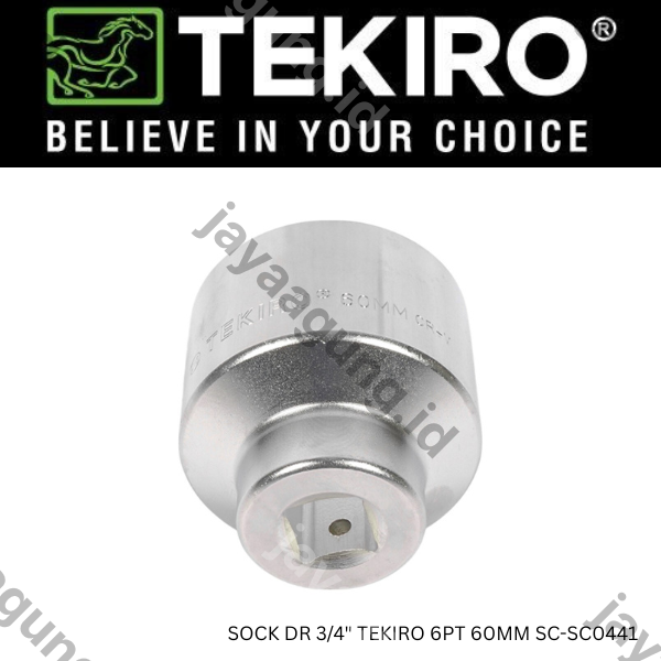 Gambar SOCK DR 3/4" TEKIRO 6PT 60MM SC-SC0441 ke-2