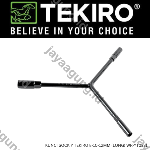 Gambar KUNCI SOCK Y TEKIRO 8-10-12MM (LONG) WR-YT0271 ke-2