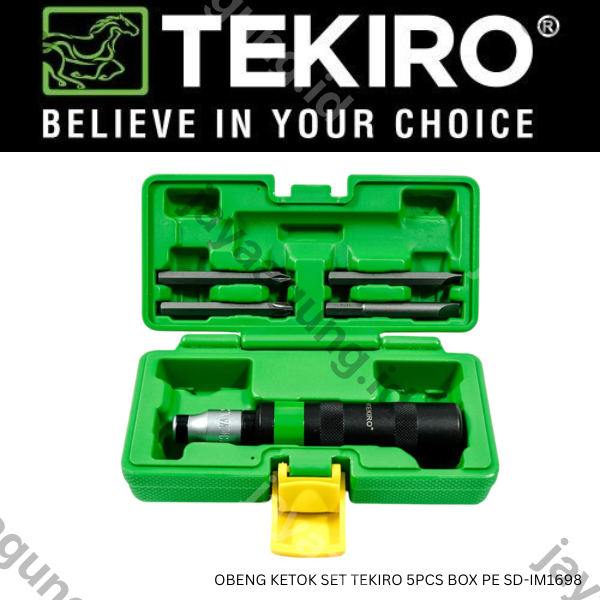 Gambar OBENG KETOK SET TEKIRO 5PCS BOX PE SD-IM1698 ke-2