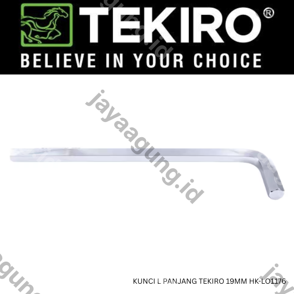 Gambar KUNCI L PANJANG TEKIRO 19MM HK-LO1176 ke-2