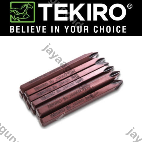 Gambar MATA OBENG KETOK TEKIRO (PH2+) 12PCS IB0924 ke-2