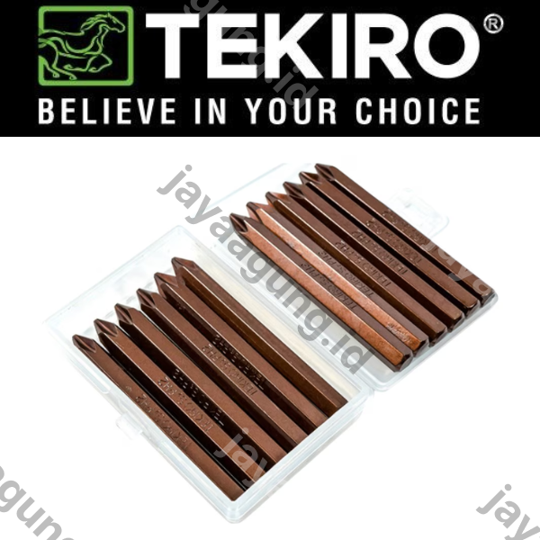 Gambar MATA OBENG KETOK TEKIRO (PH2+) 12PCS IB0924 ke-3