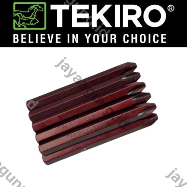 Gambar MATA OBENG KETOK TEKIRO (PH3+) 12PCS IB1287 ke-3