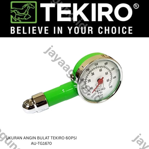 Gambar UKURAN ANGIN BULAT TEKIRO 60PSI  AU-TG1670 ke-2