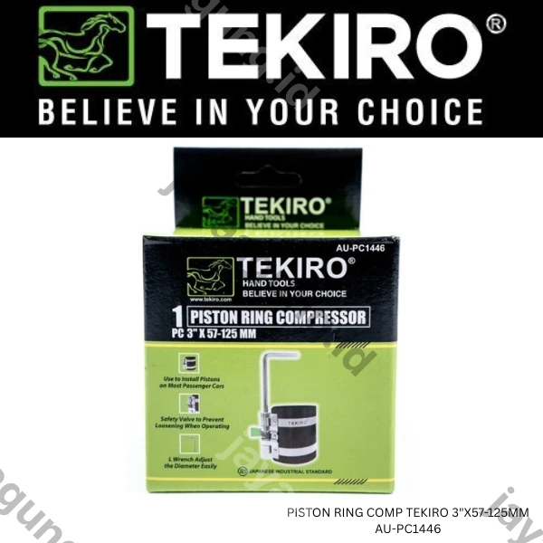 Gambar PISTON RING COMP TEKIRO 3"X57-125MM AU-PC1446 ke-3