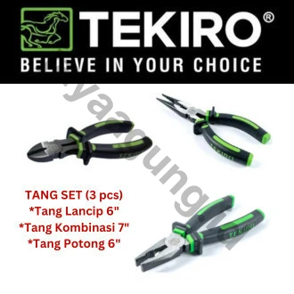 Gambar TANG SET TEKIRO 3PCS PL-PS1974 ke-2
