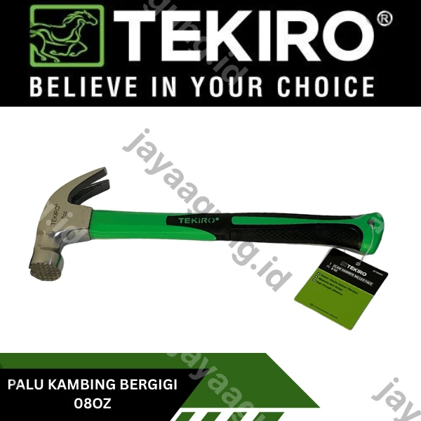 Gambar PALU KAMBING TEKIRO 08 OZ BERGIGI GT-CH2414 ke-2