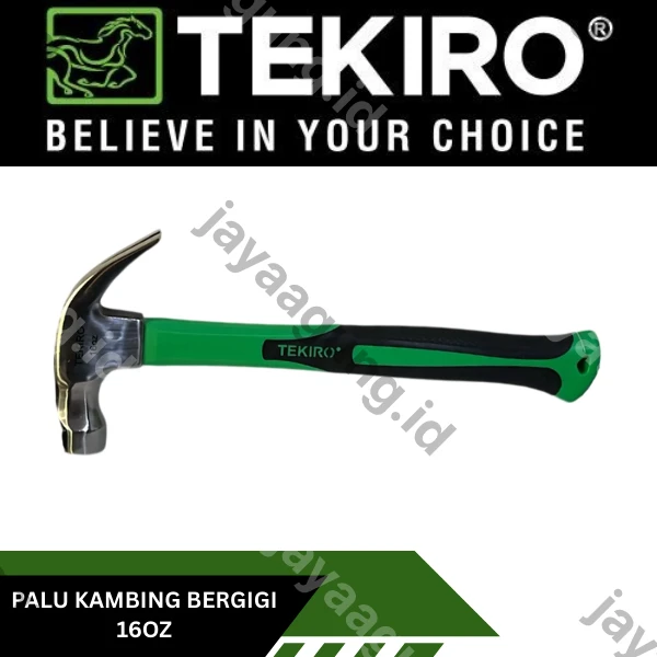 Gambar PALU KAMBING TEKIRO 16 OZ BERGIGI GT-CH2416 ke-2