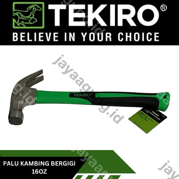 Gambar PALU KAMBING TEKIRO 16 OZ BERGIGI GT-CH2416 ke-3