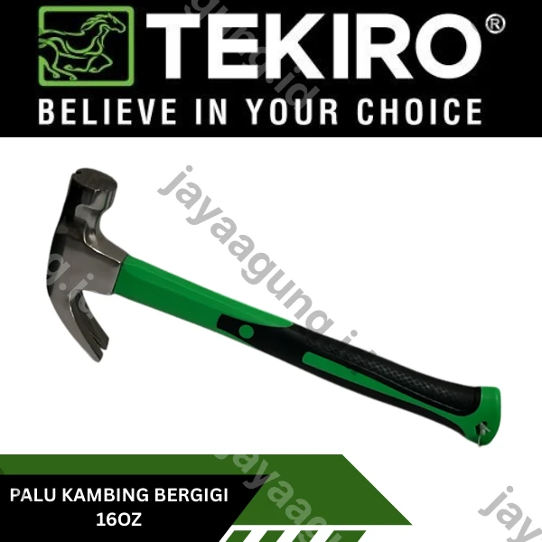 Gambar PALU KAMBING TEKIRO 16 OZ BERGIGI GT-CH2416 ke-4