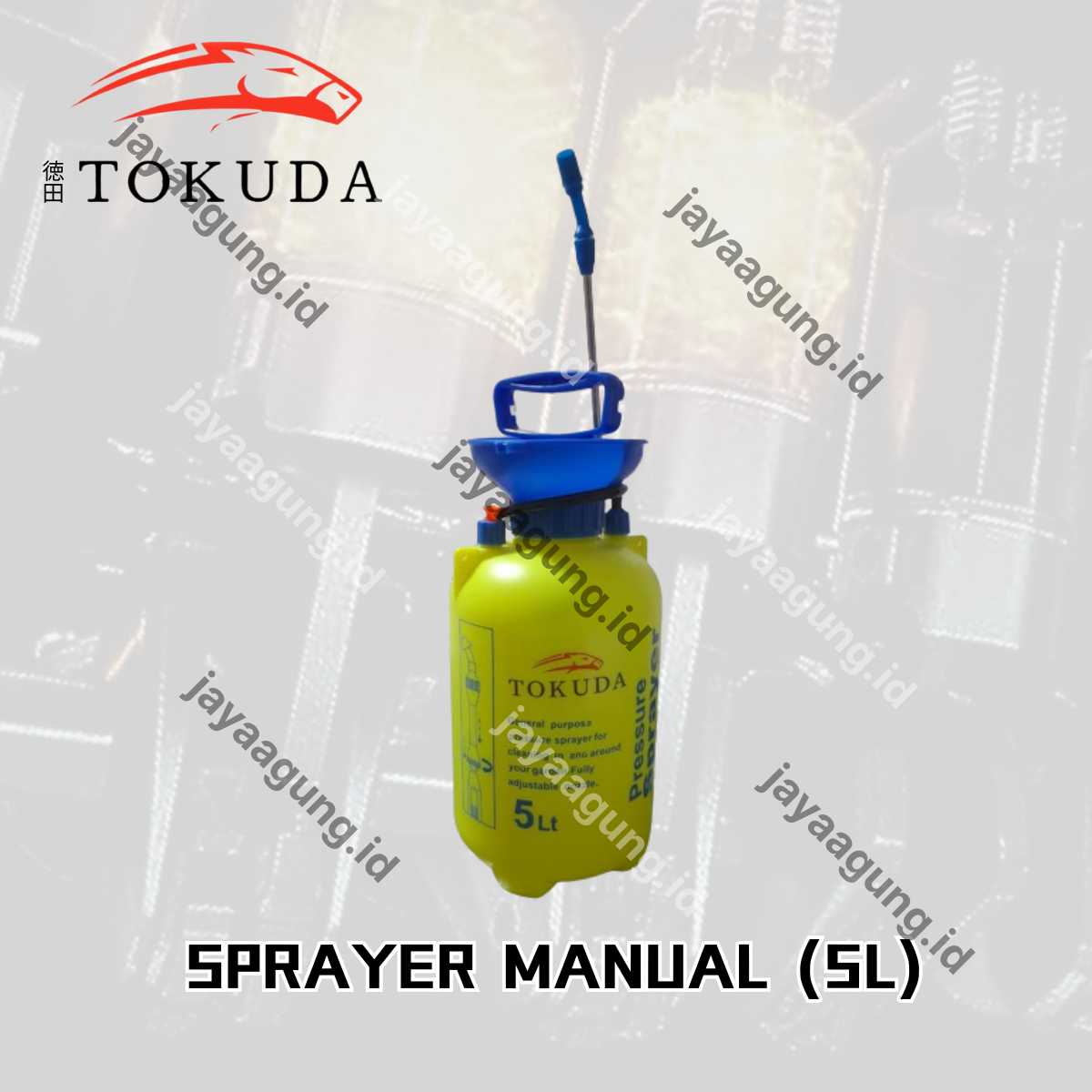 Gambar SPRAYER MANUAL TOKUDA 5L (YELLOW-BLUE) ke-2