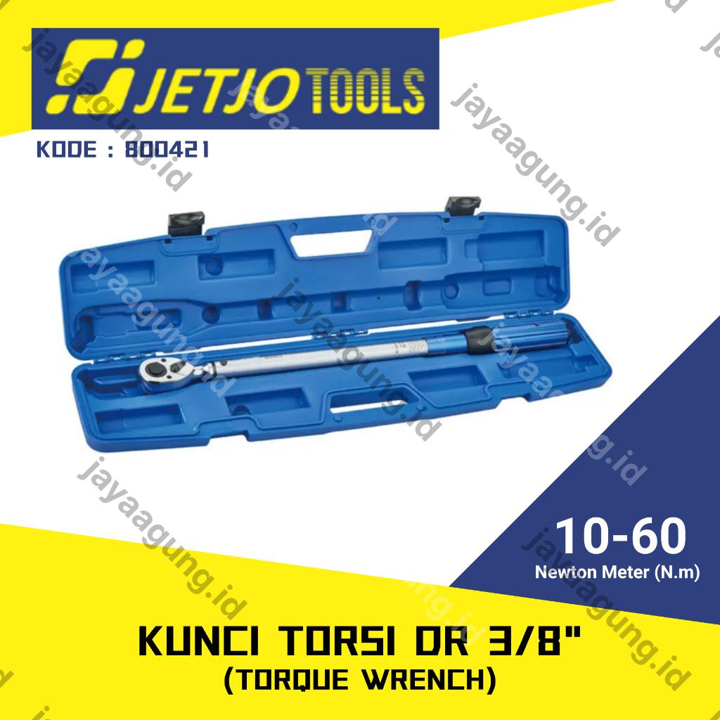 KUNCI TORSI DR 3/8" JETJO 10-60N.M 800421*