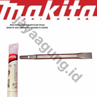 Gambar COLD CHISEL MAKITA 300 (19MM HEX.SHANK) D-20080 ke-4