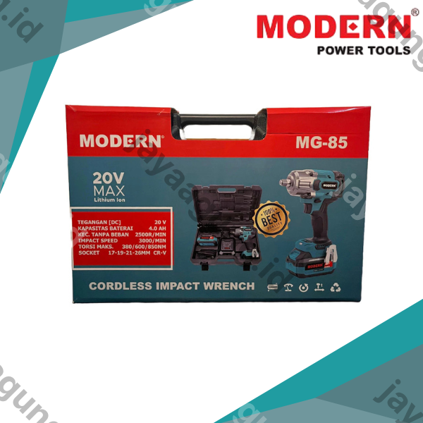 Gambar C.LESS IMPACT WRENCH MODERN MG-85 SET ke-4