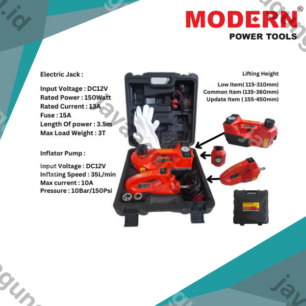 Gambar DONGKRAK MODERN 3 TON 3IN1 ke-4