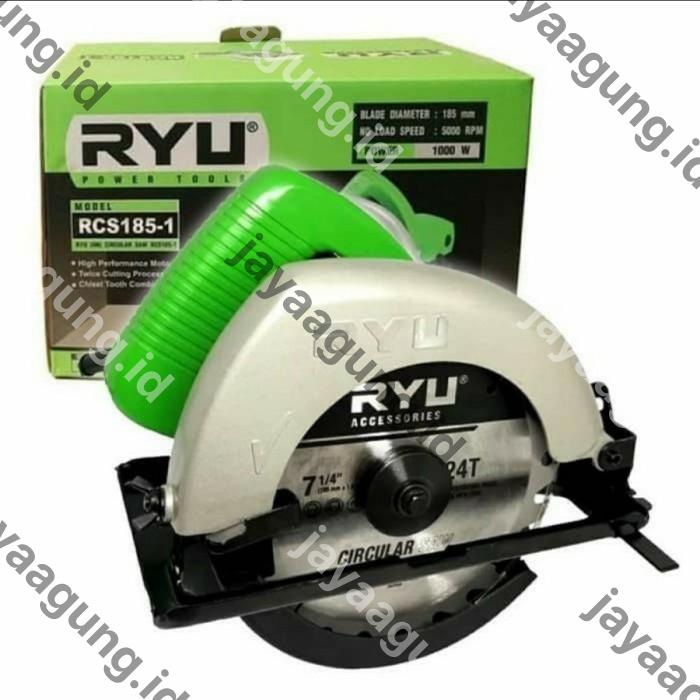 CIRCULAR SAW RYU RCS 185-1-PRO1 W/ACCESSORIES