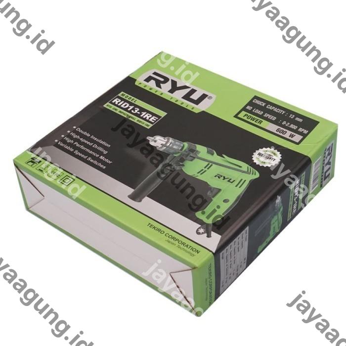 Gambar IMPACT DRILL RYU RID 13-1RE-PR01 W/ACCESSORIES ke-3