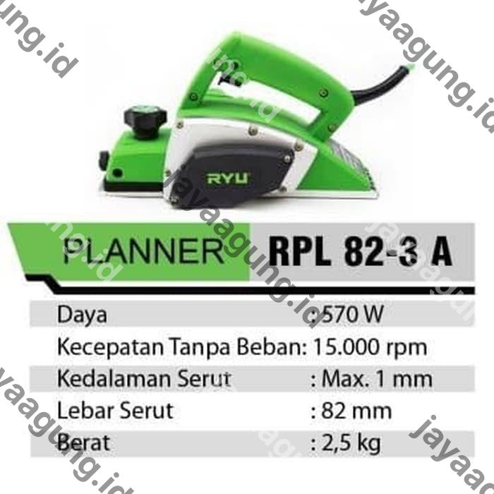 Gambar PLANER RYU RPL 82-3A-PR01 W/ACCESSORIES ke-3