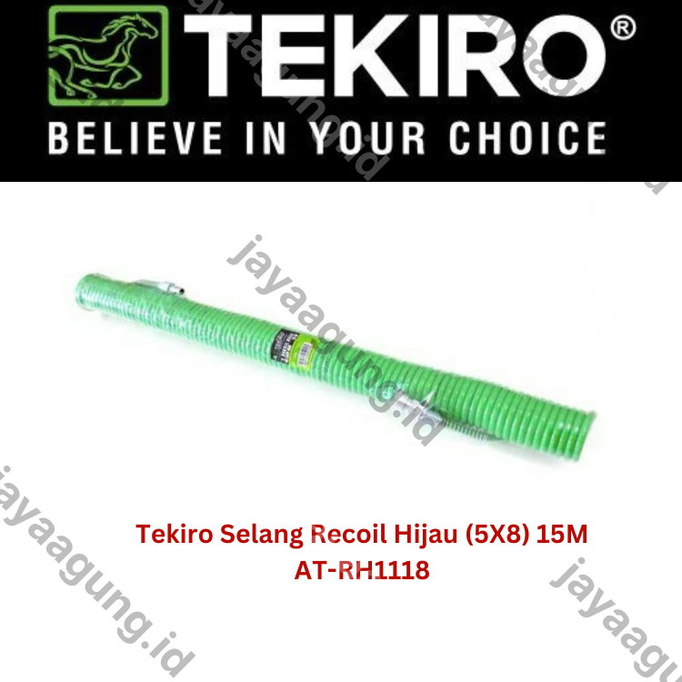 Gambar SELANG RECOIL HIJAU TEKIRO (5X8) 15M AT-RH1118 ke-2