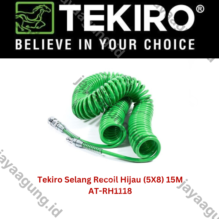 Gambar SELANG RECOIL HIJAU TEKIRO (5X8) 15M AT-RH1118 ke-3