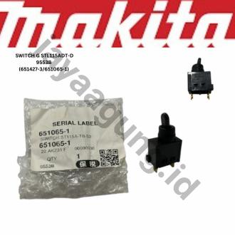SWITCH MAKITA G STL115ADT-D 9553B (651427-3/651065-1)