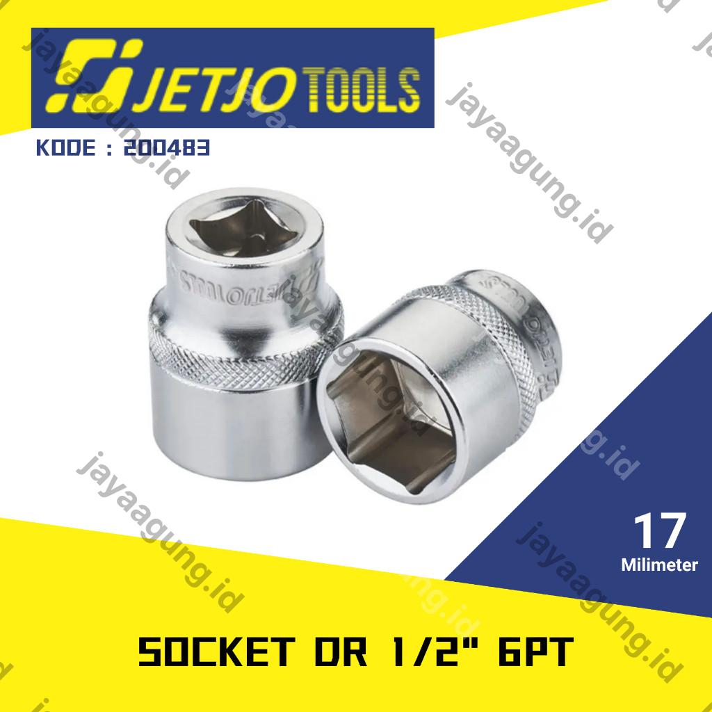 SOCK DR 1/2" JETJO 6PT 17MM 200483