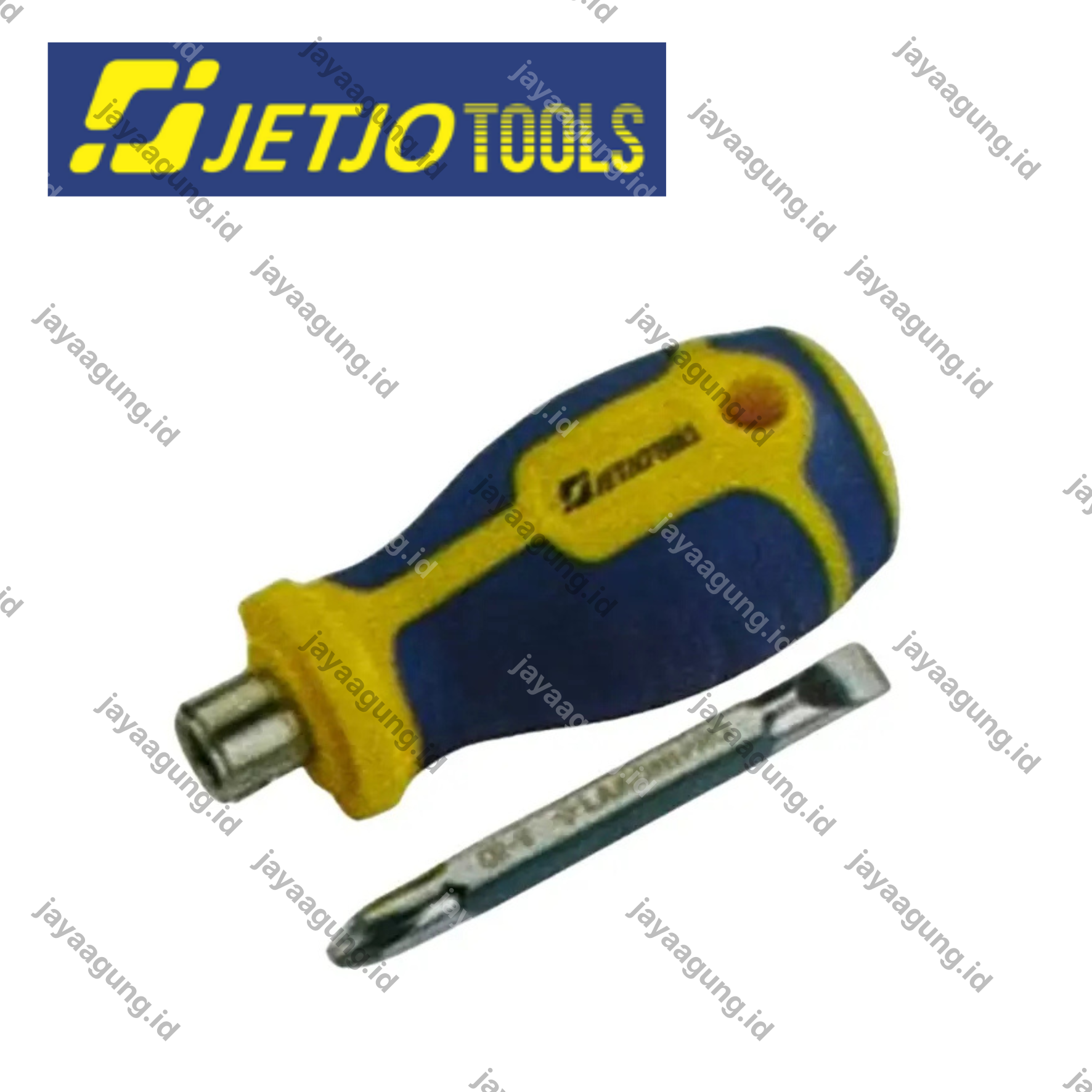 Gambar OBENG STUBBY JETJO 2IN1 701566 ke-2