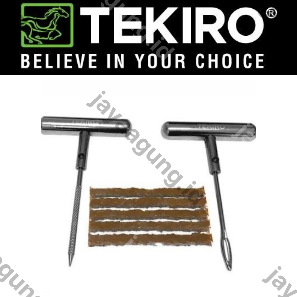 Gambar ALAT TAMBAL BAN TUBLES SET GAGANG BESI TEKIRO AU-TK1774 ke-2