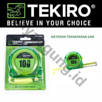 METERAN TRANSPARAN TEKIRO 10M GT-MT1721