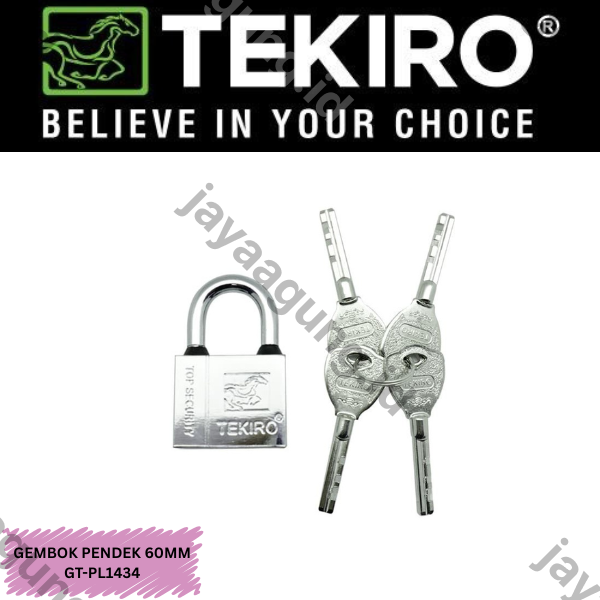 Gambar GEMBOK BESI TEKIRO PDK 60MM GT-PL1434 ke-2