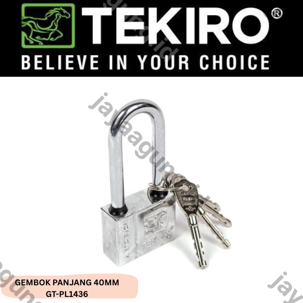 Gambar GEMBOK BESI TEKIRO PNJG 40MM GT-PL1436 ke-4