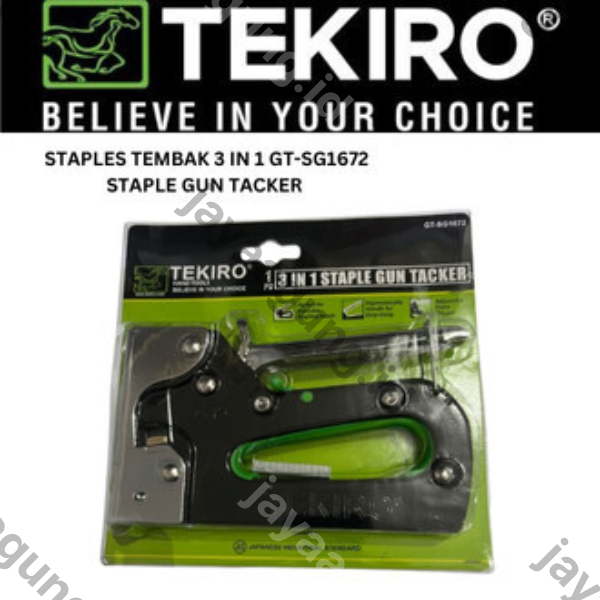 Gambar STAPLE GUN TACKER TEKIRO 3 IN 1 GT-SG1672 ke-2